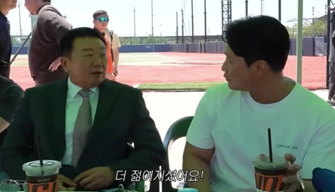 “감독님 맞아요?” 25kg 뺀 선동열 근황에 오승환 ‘깜짝’