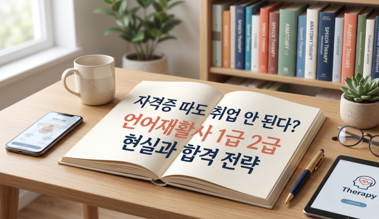  자격증 따도 취업 안 된다 언어재활사 1급 2급 현실과 합격 전략