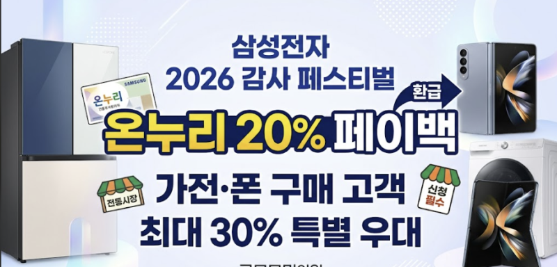 삼성전자 온누리상품권 페이백 조건, 제복공무원 30% 우대와 100% 승인받는 서류 제출 팁