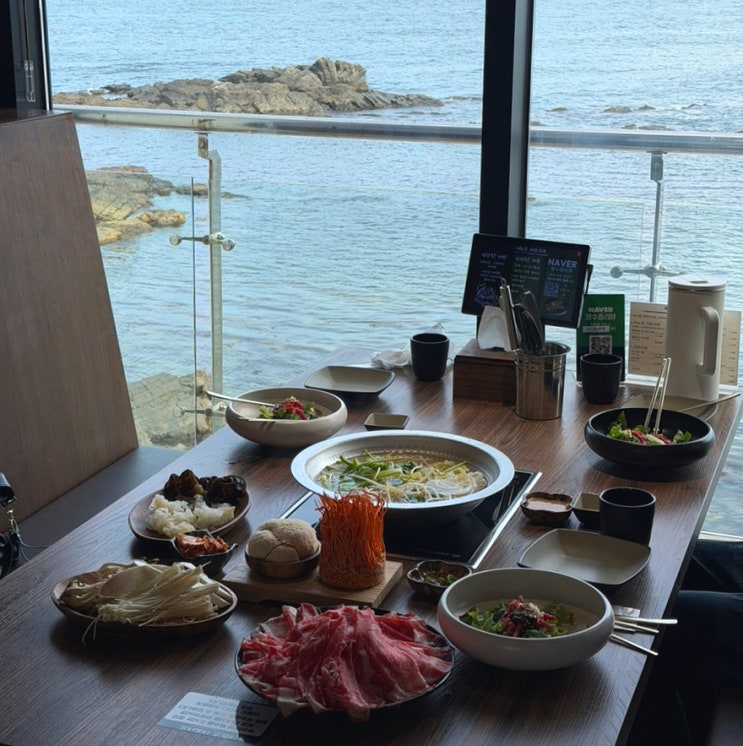  일광 맛집 키노코 샤브샤브 기장점ㅣ바다 1열, 기장 가족 외식 추천