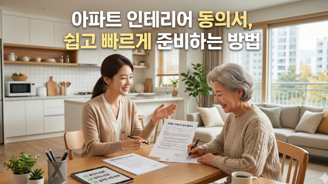 아파트 인테리어 동의서, 쉽고 빠르게 준비하는 방법