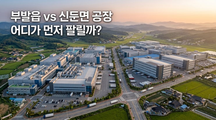  2026년 이천시 공장 매도(부발읍,신둔면) 전략, 투자 기회 놓치지 마세요!