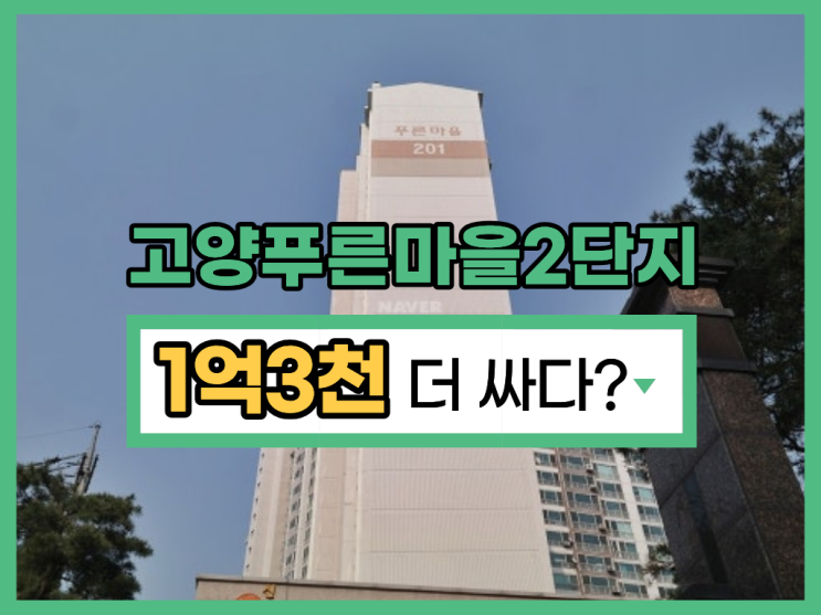  고양동 푸른마을2단지 덕양구아파트경매 입찰 일정
