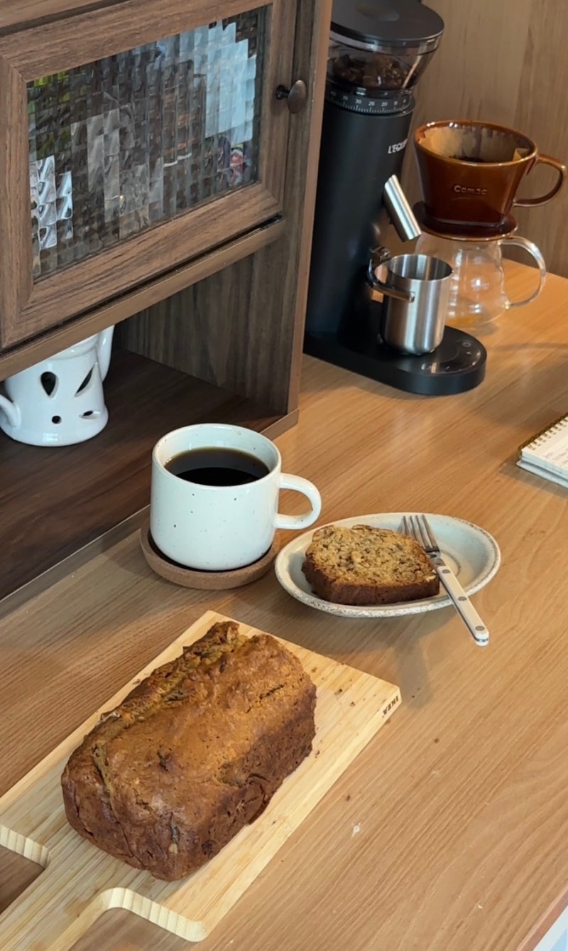 바나나 브레드 레시피☕️