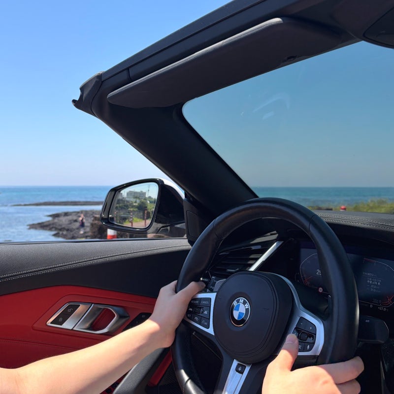 제주 하나렌트카 BMW Z4 오픈카 렌트 비용 나이 내돈내산 후기