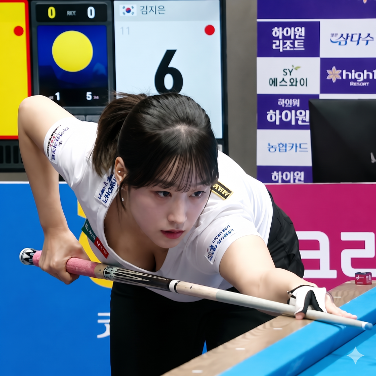 ‘2004년생 <b>당구</b> 여신’ <b>장가연</b>, 하루 10시간 연습하는... 