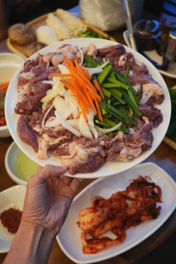  광양 LF스퀘어 맛집 현지인 가성비 가족외식 오리불고기 오만복