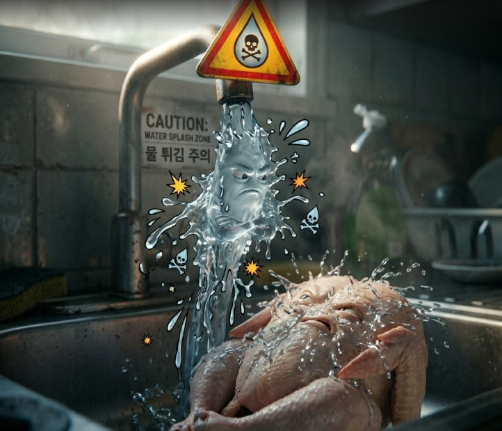 닭 씻는다 vs 안 씻는다! 미국 CDC와 식약처가 밝힌 진실