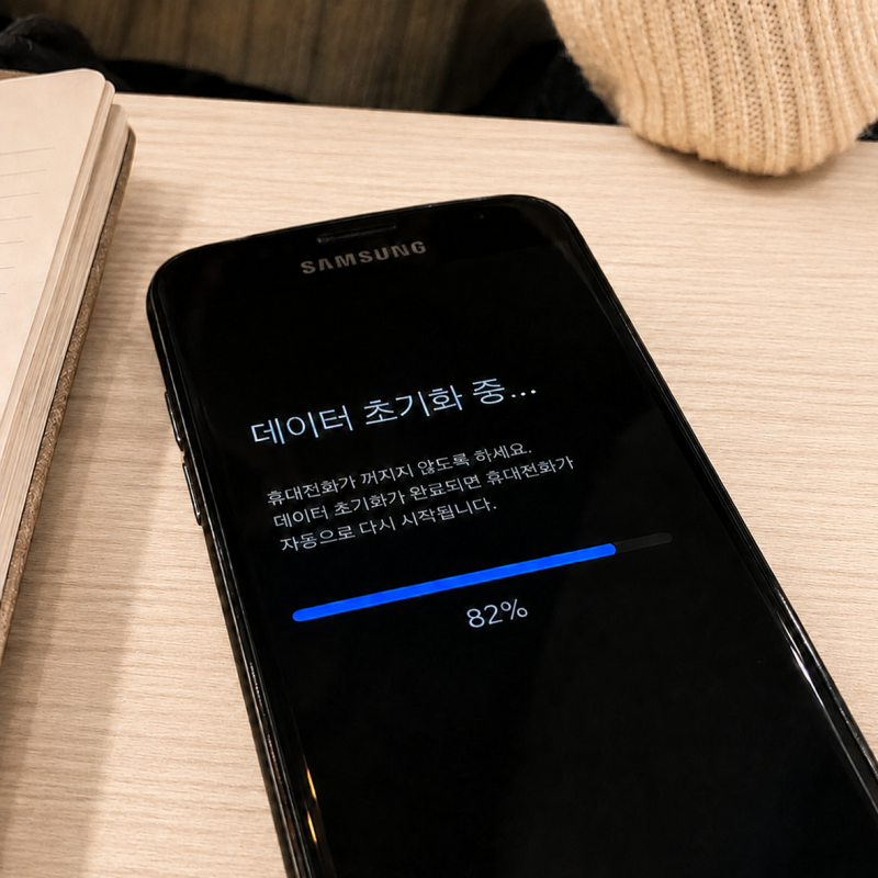 갤럭시 초기화 방법, 비번·패턴 분실 했다면? 공장초기화도 OK!