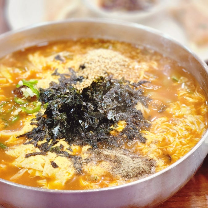  강릉여행 황태육수 장칼국수 나운칼국수