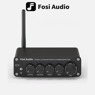  Fosi BT30D 블루투스 사운드 파워 앰프 - 고출력 2.1채널 오디오 시스템 구축 상세 분석