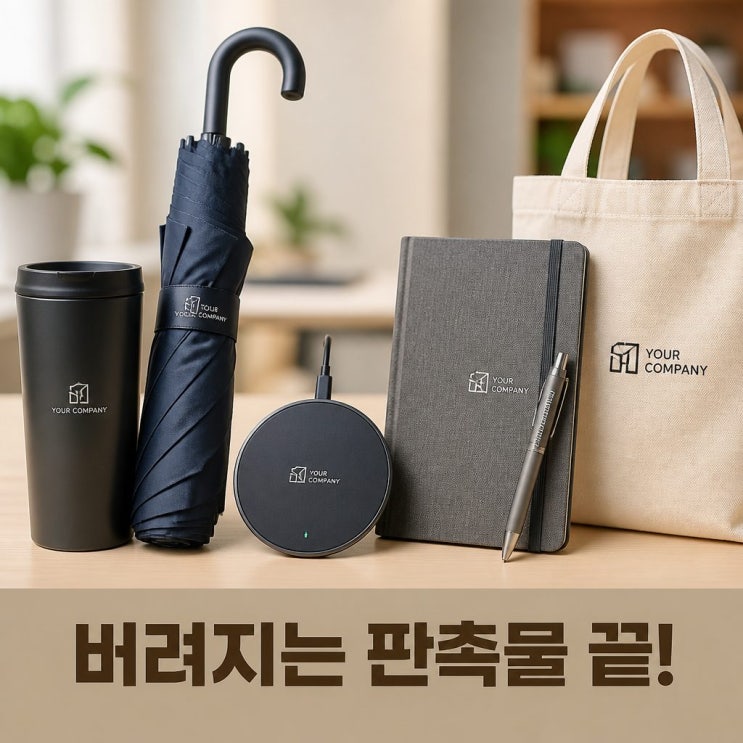 버려지는 기업판촉물, 아직도 돈 낭비 중? 임원진 극찬받은 베스트 5