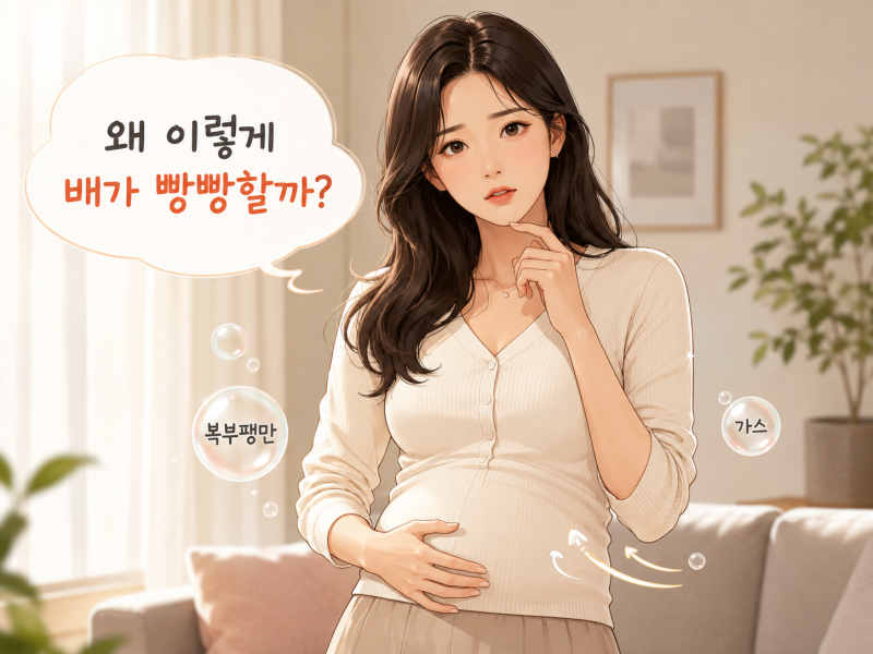 배에 가스차는 이유와 배에 가스 찼을 때 가스 빼는 법, 복부팽만 줄이는 생활습관