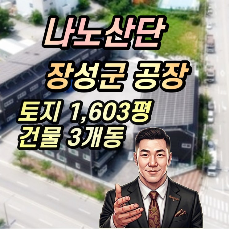  전남 장성군 공장 경매 나노산단 신축급 30억대 2024타경6302