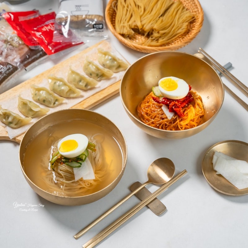 평양냉면 밀키트 추천 이순실 평양냉면 냉면육수 비빔장 혼합구성 공구오픈
