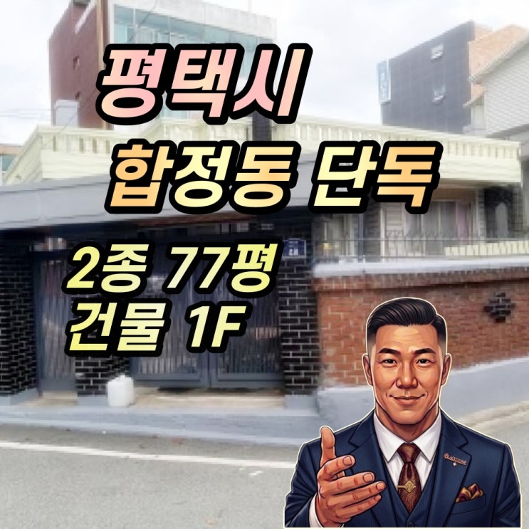  평택 합정동 단독주택 경매 2025타경42339