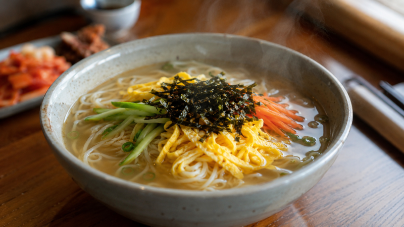 "멸치만 끓이면 비린내 난다더니.." 간단 잔치국수 양념장·육수 황금비율 6:1, 깊은 국물맛 갈....