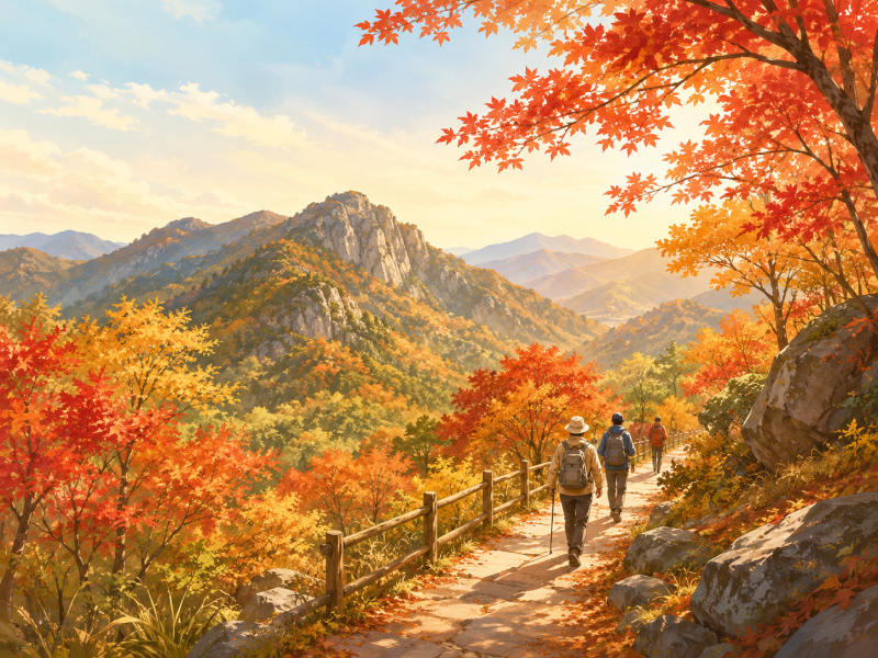 내장산 국립공원 코스 선택, 야영장 예약·날씨·통제 체크