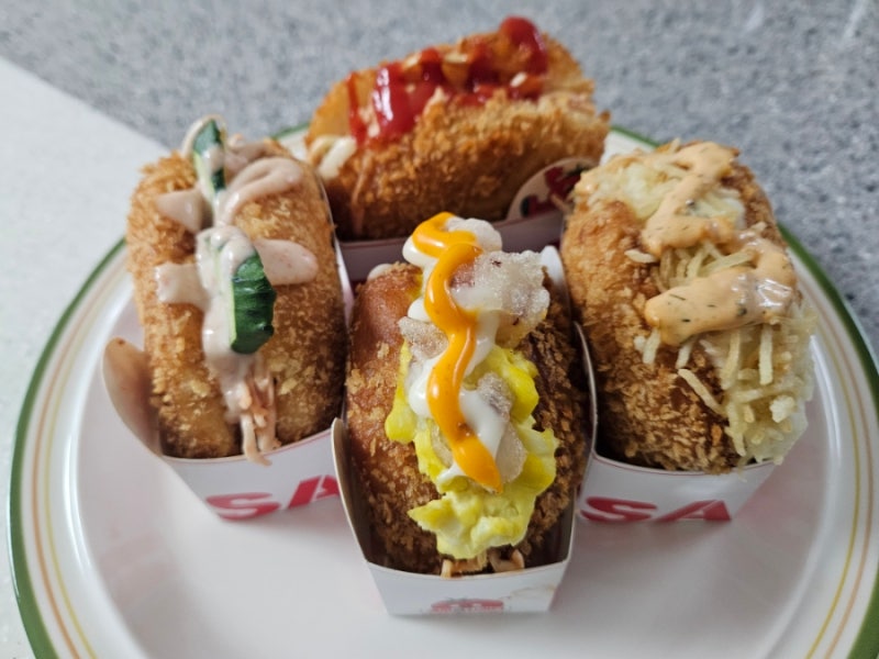 [전주/서신동] 신상 맛집 줄 서서 먹는 사라다빵 맛집_ 케이찹사라다 서신점