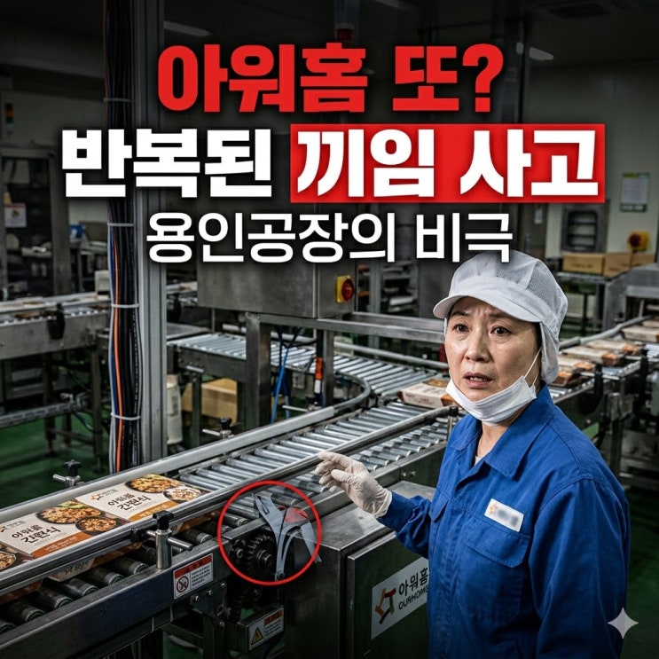 <속보> <b>아워홈</b> 또 <b>끼임사고</b>, 왜 반복됐나