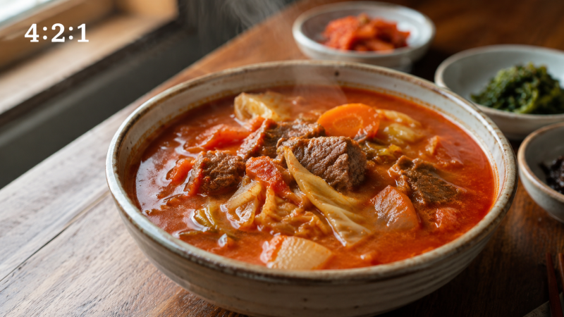 "맹탕에 시기만 하다더니.." 소고기 마녀스프 황금비율 4:2:1, 토마토 신맛 잡는 진짜 이유