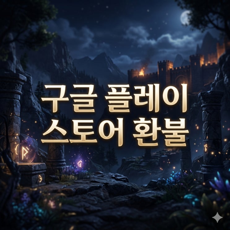  구글 플레이 스토어 환불 단계 총정리