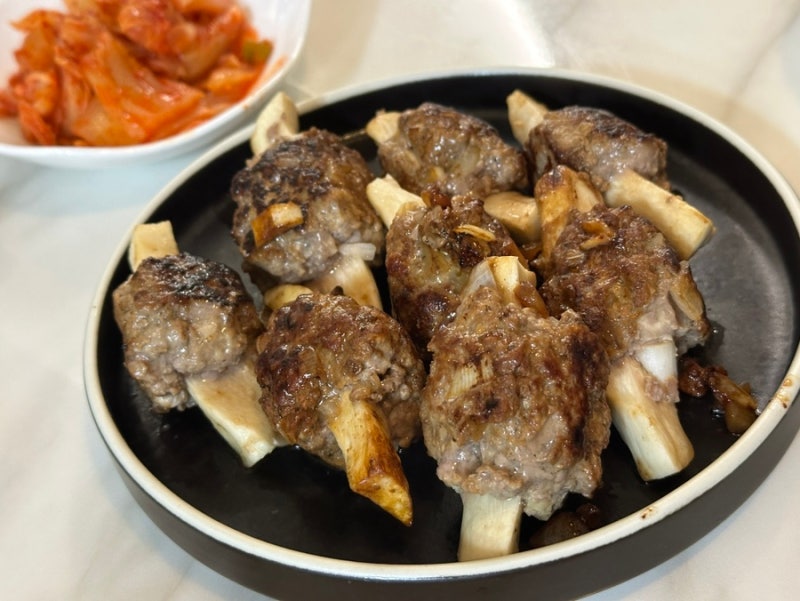 새송이버섯 떡갈비 레시피
