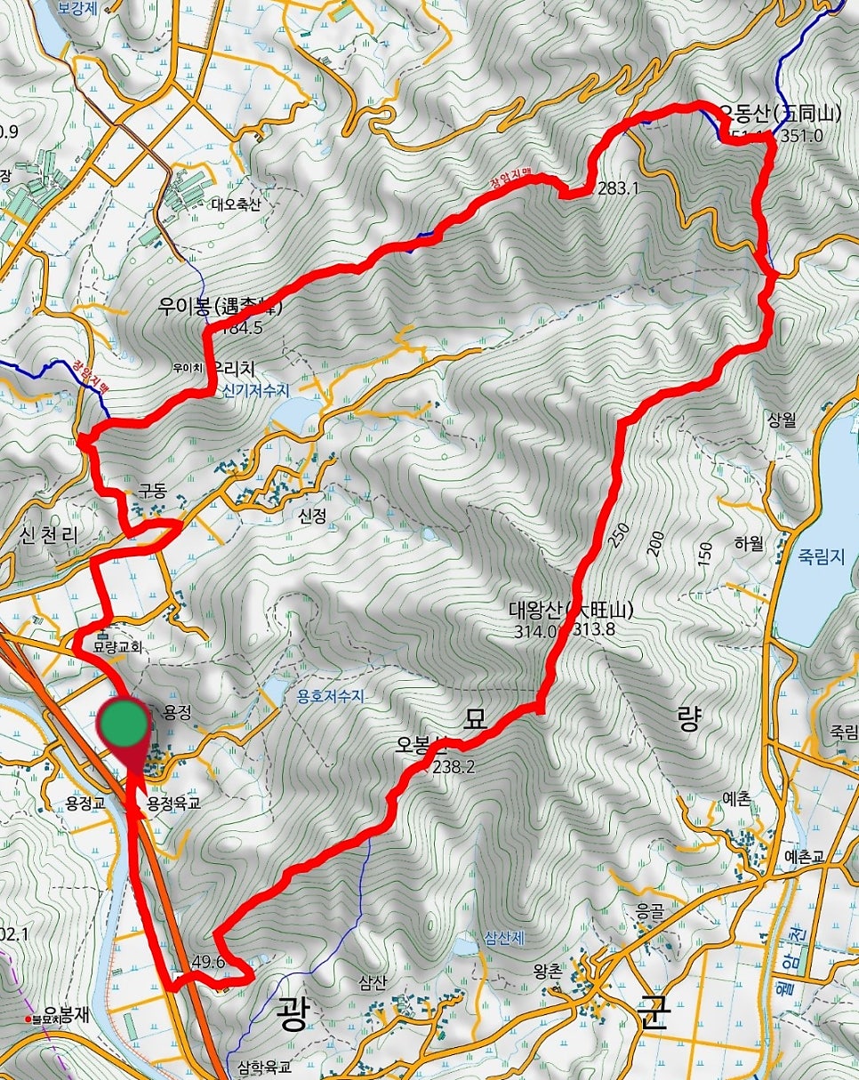 오봉산 사진 1