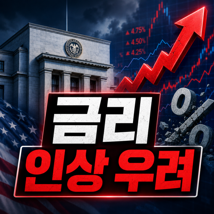  금리 인상 우려 주식·물가·환율이 동시에 흔들리는 이유