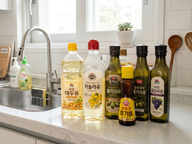 식용유 버리는 법, 유통기한 지난 기름 종량제에 버려도 될까?