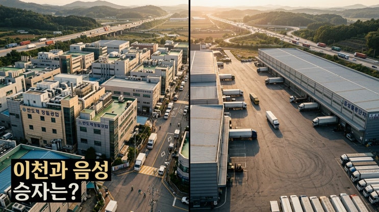  이천 vs 음성 공장 입지·교통 접근성 비교 분석!