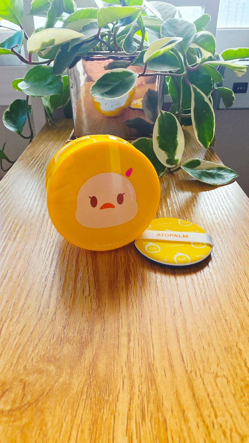 아토팜 톡톡 페이셜 선팩트 아기선크림/유아선크림 추천! 리얼 사용후기