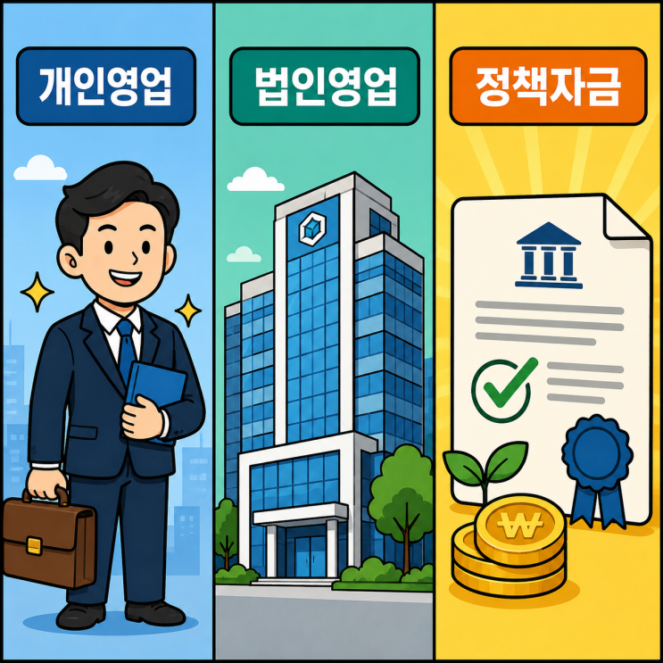  법인영업, 개인영업 다음 시장