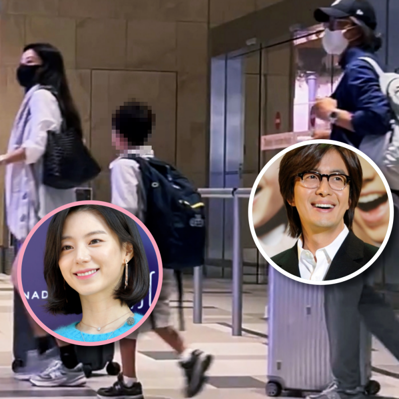 배용준 박수진 박신혜 최태준 훌쩍 큰 자녀와 (+영상) 동반 여행 무슨 인연?