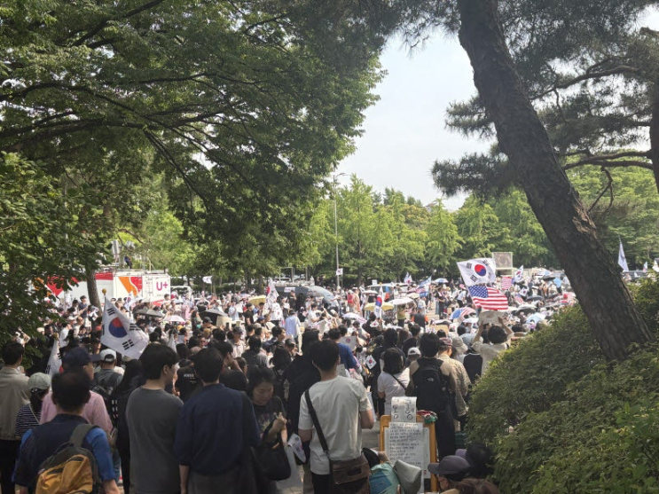 ️ <b>잠실</b> 개표소 <b>봉쇄 시위</b>, '사적 제재' 논란과 행정 마비의 현장