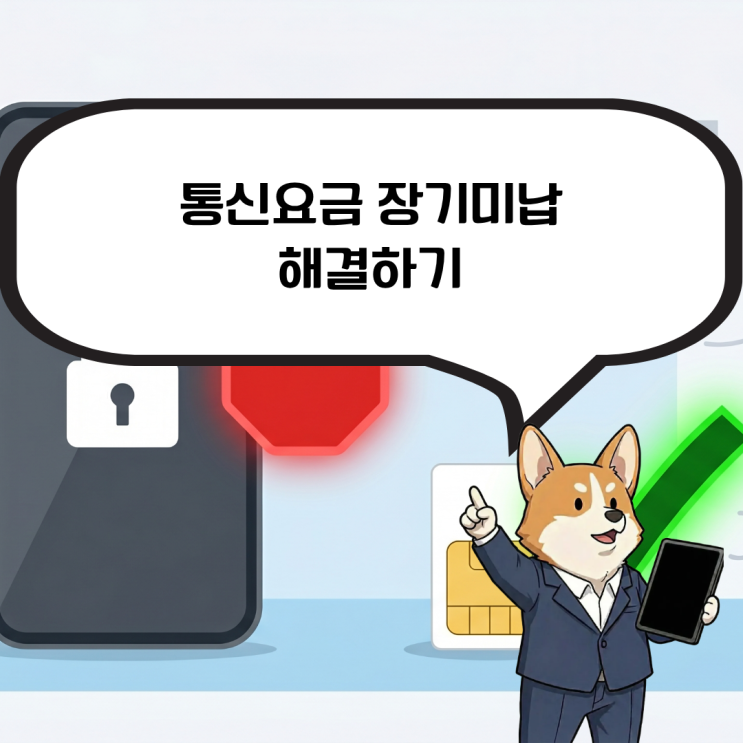  통신 요금 장기 미납,연체 이마트 24 유심으로 해결하기