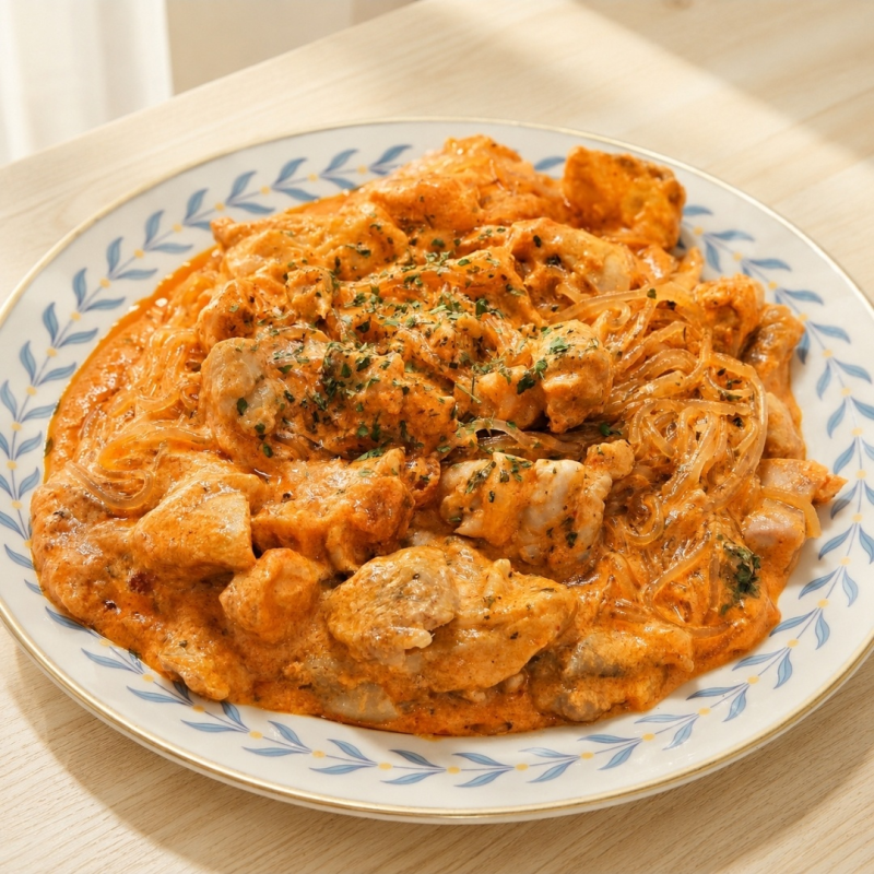 두찜 1/3가격으로 로제찜닭만들기 두찜보다 맛있는 로제찜닭레시피