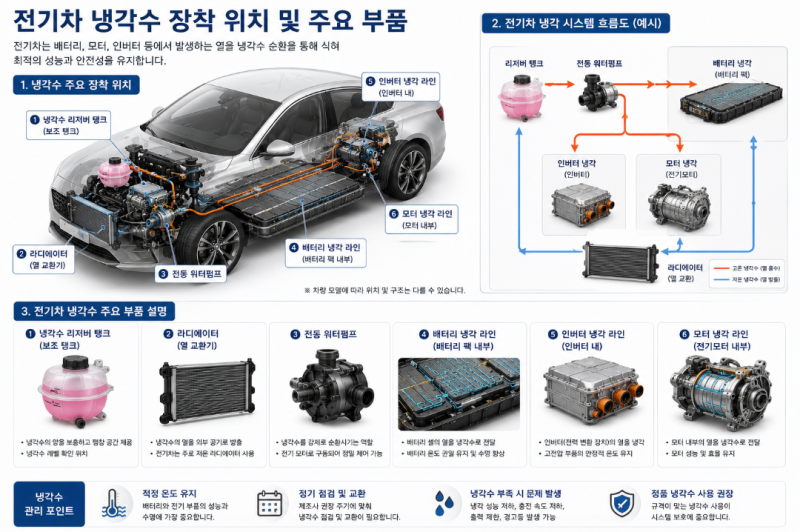 전기차 냉각수란? 전기차도 냉각수를 교환해야 할까?