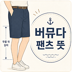 버뮤다 팬츠 뜻, 이름이 지명에서 온 반바지의 유래