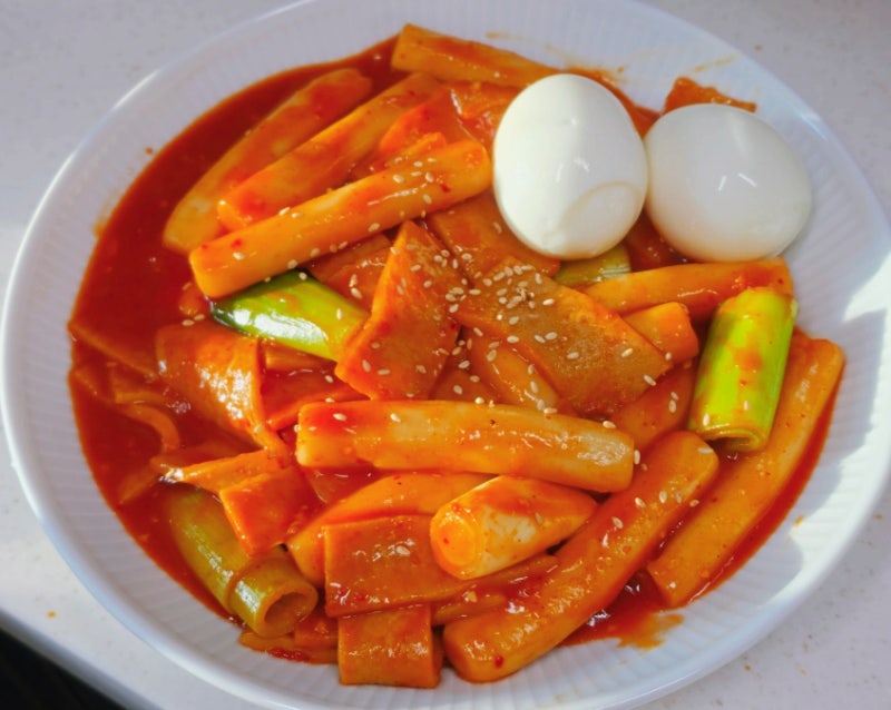 떡볶이 황금레시피 케첩 한 스푼으로 완성한 분식집 떡볶이만들기 밀떡볶이레시피