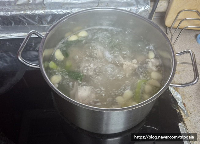 초등 편도수술 후 음식｜쌀가루 닭죽 만들기, 아이 회복식으로 좋아요