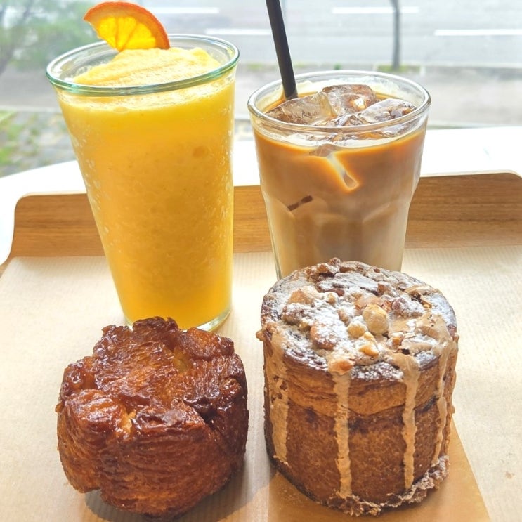  인천 애견동반카페 빠르끄｜퀸아망 맛집 인정! 한라봉스무디까지 만족한 베이커리카페