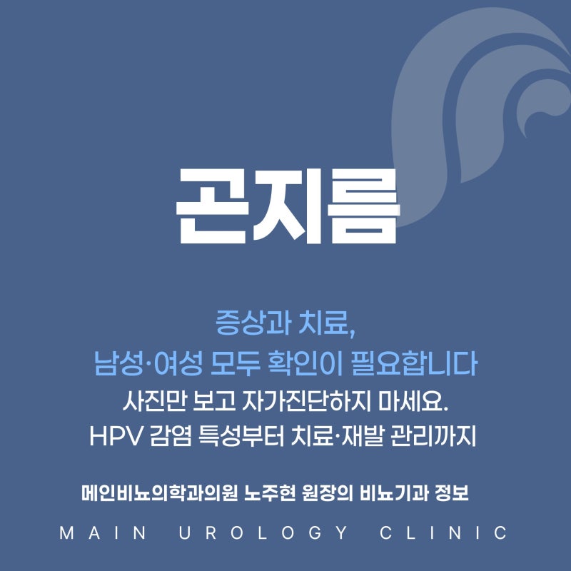 범계곤지름 증상과 치료 남성곤지름 여성곤지름 모두 확인이 필요합니다