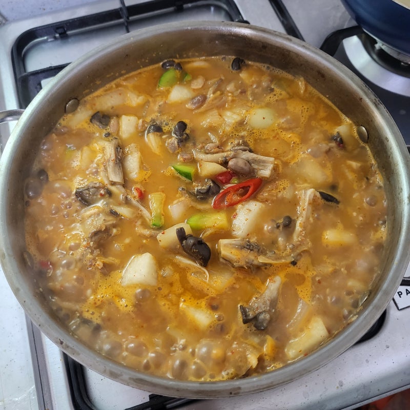 집밥 메뉴 추천 청국장 만드는법 고기없이 청국장찌개 끓이기 레시피