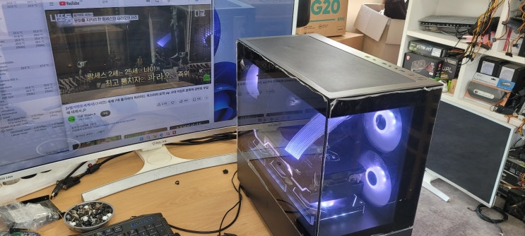 봉명동 컴퓨터 수리, SSD 점검부터 쿨러 소음 해결과 선정리까지 진행한 후기
