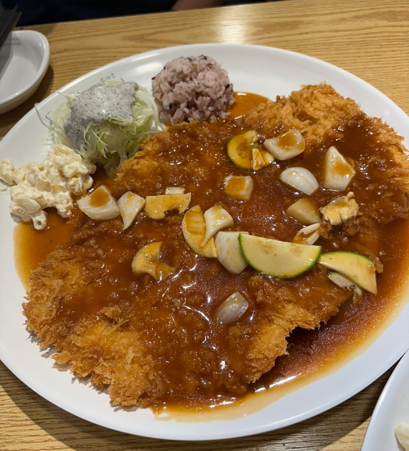 [내돈내산] 분당 오리역 왕돈까스 #뚱보아저씨돈까스 #아이랑맛집 #수제돈까스 #주차