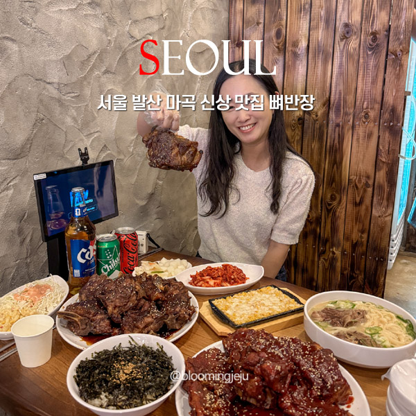  발산 마곡 맛집 뼈반장 신상 마곡 점심 맛집