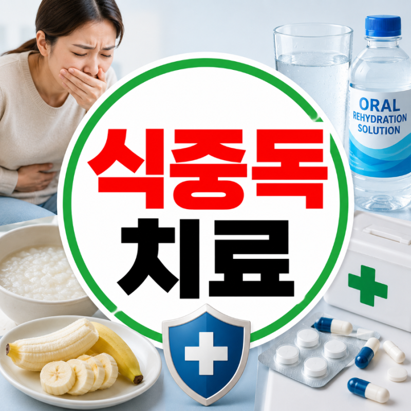 식중독 치료 방법 총정리! 병원 가야 하는 경우와 빨리 낫는 법
