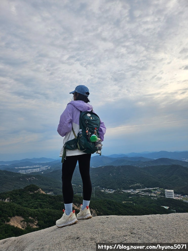 남양주 <b>불암산</b>(508m) <b>애기봉</b>찍고 암릉길 새벽산행 불암사... 