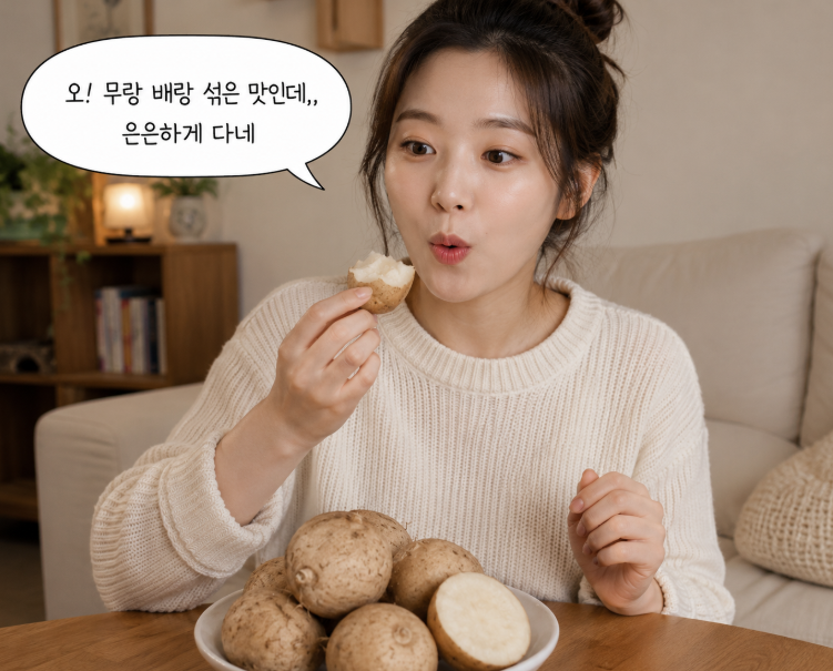 하카마 감자 먹는 법, 의외의 효능 발견! 전격 분석해봄